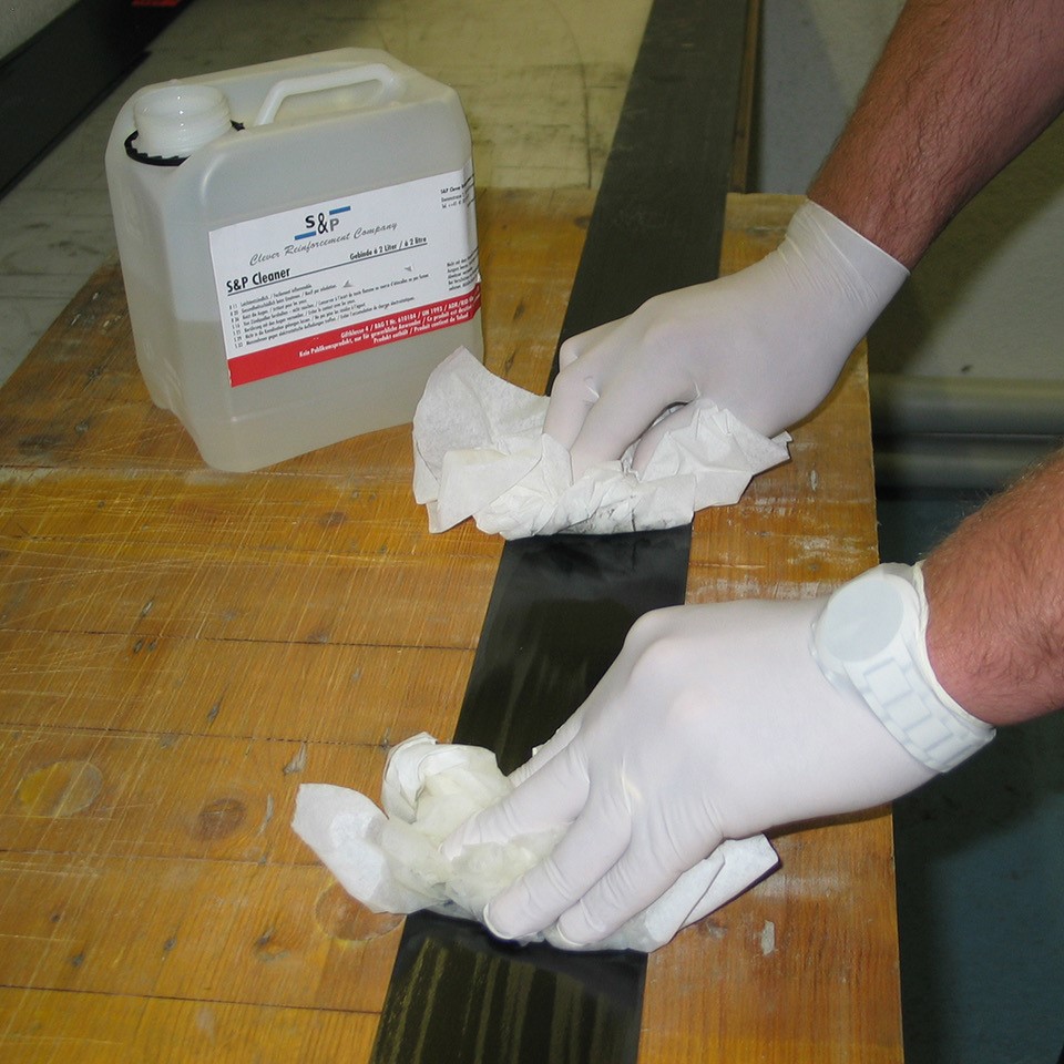 S&P C-Laminate con anclaje end anchoring