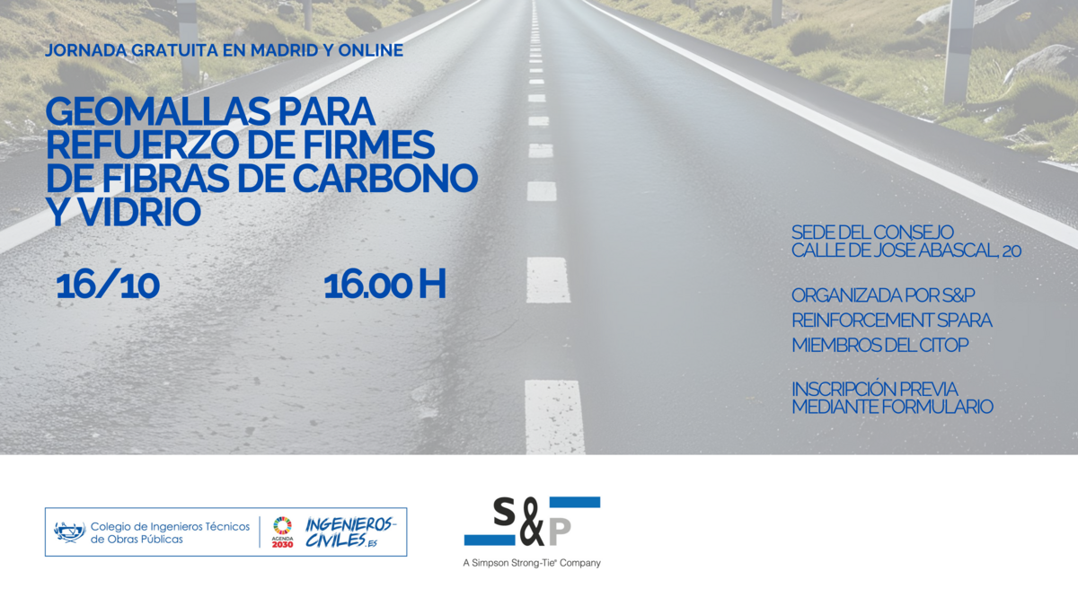 Jornada Técnica | Madrid | 16 de Octubre Jornada Técnica | Madrid | 16 de Octubre