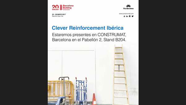 Clever Reinforcement Ibérica en la Feria de Barcelona | Construmat