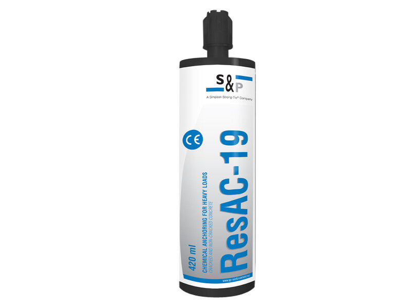 ResAC-19 styrene-free injection mortar based on vinylester resin