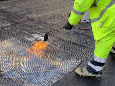 INSTALACION DE LA MALLA CARBOPHALT G